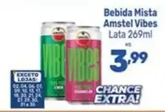 Supermercados Jau Serve Bebida Mista Amstel Vibes oferta