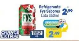 Supermercados Jau Serve Refrigerante Fys Sabores oferta