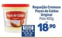 Supermercados Jau Serve Requeijão cremoso poços de caldas original oferta