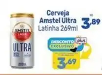 Supermercados Jau Serve Cerveja Amstel Ultra oferta