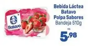 Supermercados Jau Serve Bebida Láctea Batavo Polpa Sabores oferta