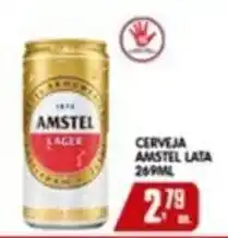 Higa's Supermercado Cerveja amstel lata oferta