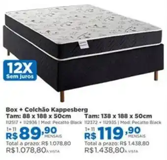 Box + Colchão Kappesberg