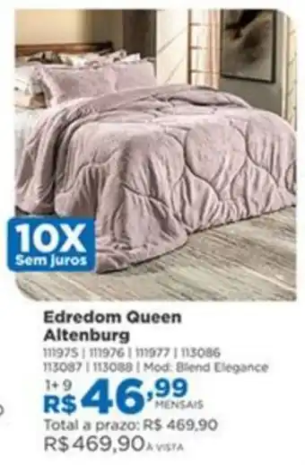 Edredom Queen Altenburg