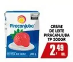 Higa's Supermercado Creme de leite piracanjuba oferta