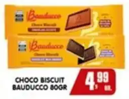 Higa's Supermercado choco biscuit bauducco 80gr oferta