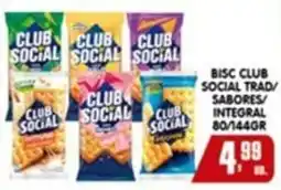 Higa's Supermercado Bisc club social trad/ sabores/ integral oferta