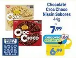 Supermercados Jau Serve Chocolate Croc Choco Nissin Sabores oferta