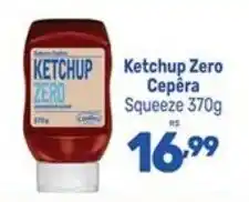 Supermercados Jau Serve Ketchup zero cepera squeeze oferta