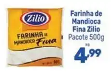 Supermercados Jau Serve Farinha de Mandioca Fina Zilio oferta