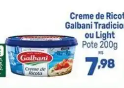Supermercados Jau Serve Creme de Ricota Galbani Tradicional ou Light oferta