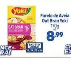 Supermercados Jau Serve Farelo de Aveia Oat Bran Yoki oferta