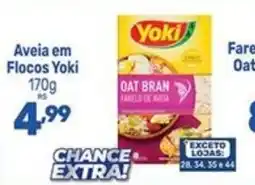 Supermercados Jau Serve Aveia em Flocos Yoki oferta