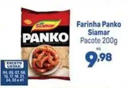 Supermercados Jau Serve Farinha Panko Siamar oferta