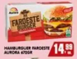 Higa's Supermercado Hambúrguer faroeste aurora oferta
