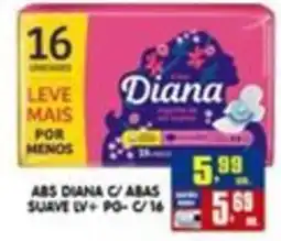 Higa's Supermercado Abas diana c/ abas suave iv+ pg- c/16 oferta