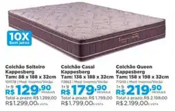 Lojas Solar Colchão Solteiro Kappesberg oferta