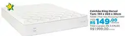 Lojas Solar Colchão King Herval oferta
