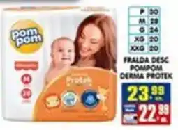 Higa's Supermercado Fralda desc pom pom derma protek oferta