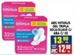 Higa's Supermercado Abs intimus gel tripla seca/suave c/aba oferta