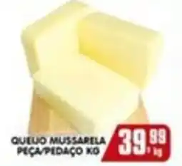 Higa's Supermercado queijo mussarela peça/pedaco oferta