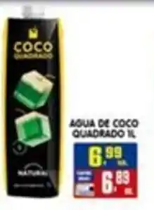 Higa's Supermercado Água de coco quadrado oferta