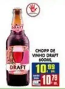 Higa's Supermercado Chopp de vinho draft oferta