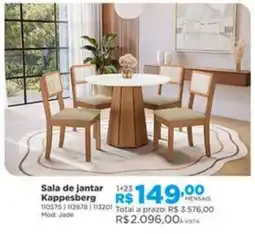 Lojas Solar Sala de jantar Kappesberg oferta