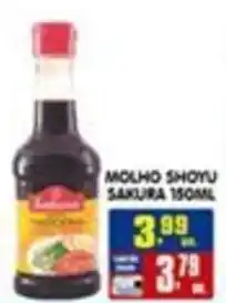 Higa's Supermercado molho shoyu sakura oferta