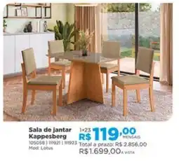 Lojas Solar Sala de jantar Kappesberg oferta