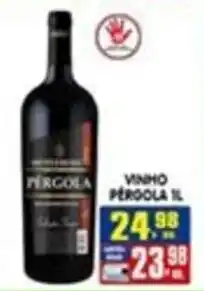 Higa's Supermercado vinho pergola 1l oferta