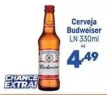 Supermercados Jau Serve Cerveja Budweiser LN oferta