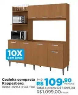 Lojas Solar Cozinha compacta Kappesberg oferta