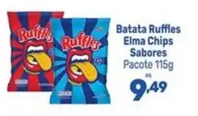 Supermercados Jau Serve Batata Ruffles Elma Chips Sabores oferta