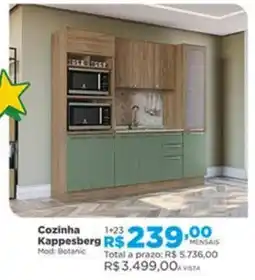 Lojas Solar Cozinha Kappesberg Mod: Botanic oferta
