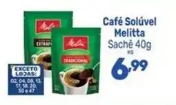 Supermercados Jau Serve Café Solúvel Melitta oferta