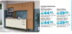 Lojas Solar Cozinha Kappesberg Kit Forno/Micro oferta
