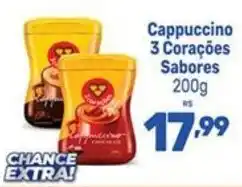Supermercados Jau Serve Cappuccino 3 Corações Sabores oferta