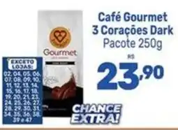 Supermercados Jau Serve Café Gourmet 3 Corações Dark oferta