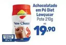 Supermercados Jau Serve Achocolatado em Pó Diet Lowcugar oferta