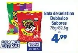 Supermercados Jau Serve Bala de Gelatina Bubbaloo Sabores oferta