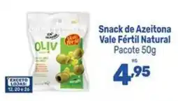 Supermercados Jau Serve Snack de Azeitona Vale Fértil Natural oferta