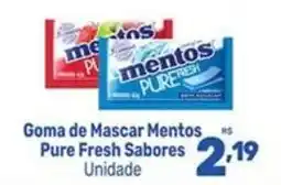 Supermercados Jau Serve Goma de mascar mentos pure fresh sabores oferta