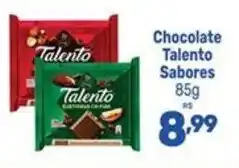 Supermercados Jau Serve Chocolate talento sabores oferta