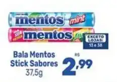 Supermercados Jau Serve Bala Mentos Stick Sabores oferta