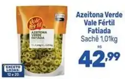 Supermercados Jau Serve Azeitona verde vale fértil fatiada oferta