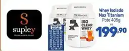 Supermercados Jau Serve Whey Isolado Max Titanium oferta