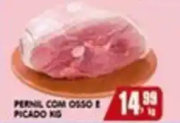Higa's Supermercado Pernil com osso e picado kg oferta