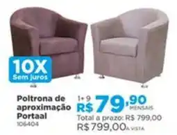 Lojas Solar Poltrona de aproximação Portaol oferta
