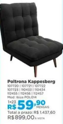 Lojas Solar Poltrona Kappesberg oferta